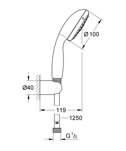 Grohe Bauedge csaptelep szett SZP-GR1 (23356000, 23334000, 27799001)