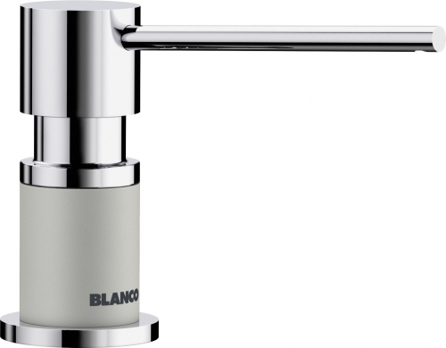 Blanco LATO silgránit mosogatószer adagoló, gyöngyszürke/króm 525818