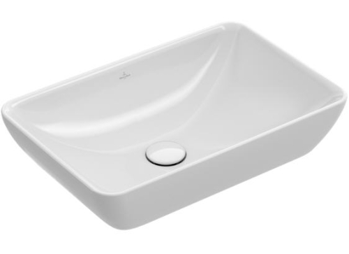 Villeroy & Boch Venticello 55x36 cm-es félig besüllyesztett ráültethető mosdó CeramicPlus felülettel 411355R1