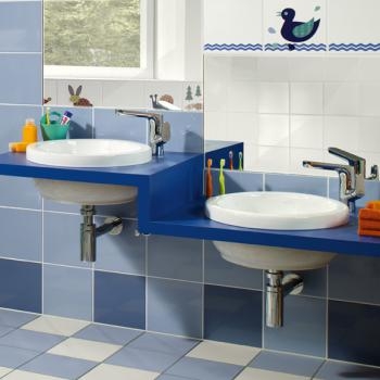 Villeroy and Boch Architectura 41,5 cm beépíthető mosdó, túlfolyó nélkül CeramicPlus felülettel 416541R1
