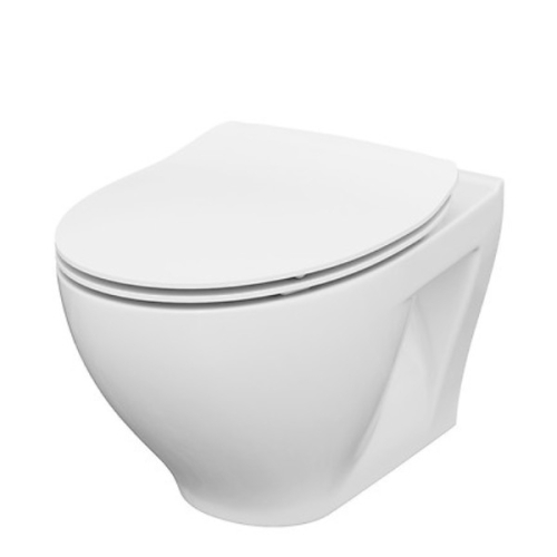 Cersanit Moduo perem nélküli fali wc ülőkével K701-147