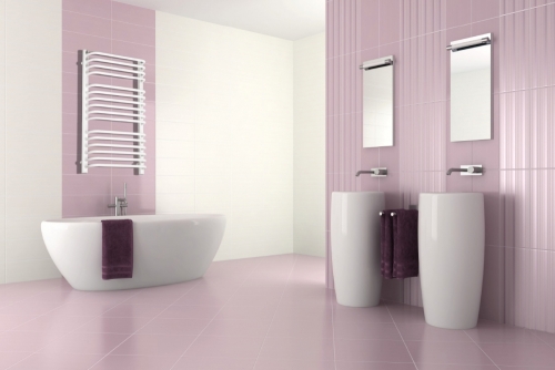 Radeco UMBERTO AD3-500/UE standard törölközőszárítós csőradiátor (610 W, fehér, 930x550 mm)