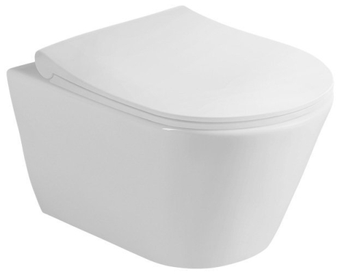 Sapho AVVA SLIM soft close WC-ülőke, fehér 100787