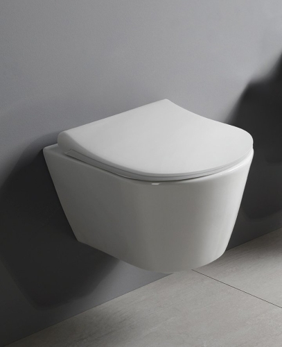 Sapho AVVA SLIM soft close WC-ülőke, fehér 100787