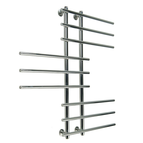 Radeco MELODY 700x770 rozsdamentes törölközőszárítós csőradiátor (279 W, króm,700x770 mm)