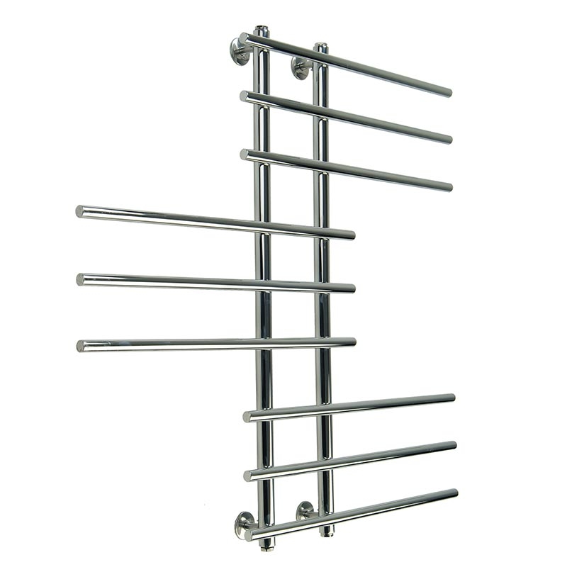 Radeco MELODY 900x970 rozsdamentes törölközőszárítós csőradiátor (404 W, króm,900x970 mm)