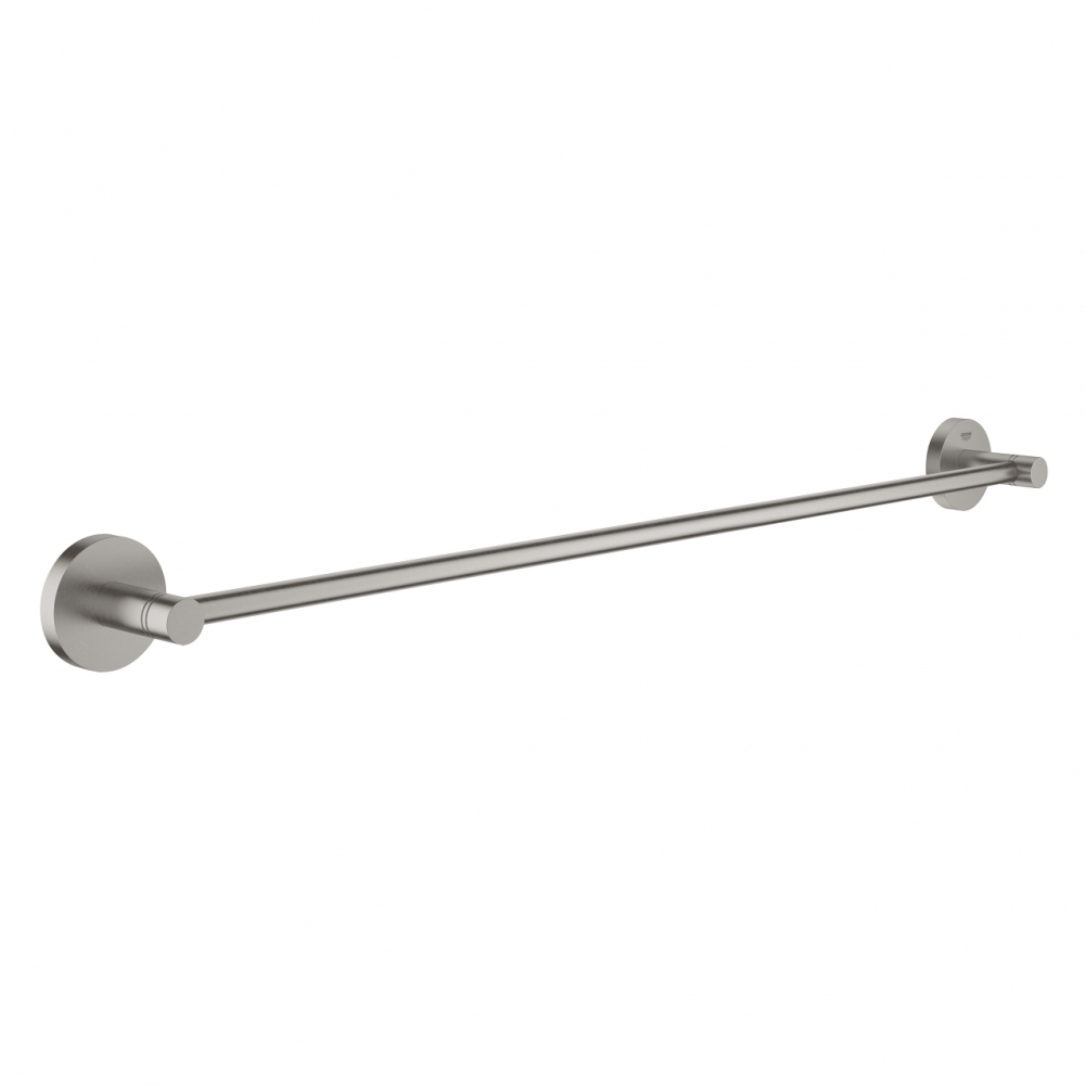 Grohe Essentials 60 cm-es fali fürdőlepedő tartó, matt supersteel 40366DC1