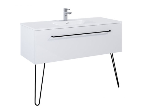 AREZZO design Carmel 120cm-es alsószekrény 1 fiókkal, antracit AR-167239