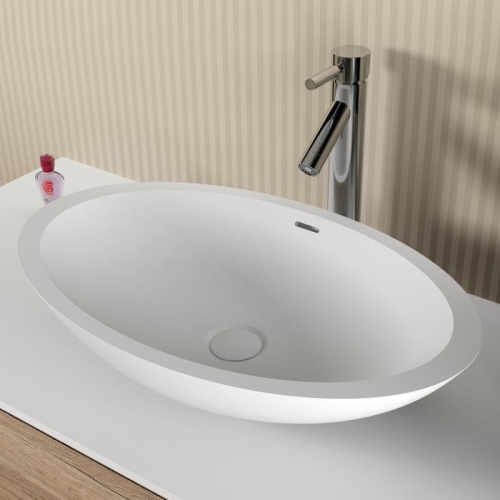 Riho Avella Solid Surface 58x36 cm pultra ültethető mosdó (F7AN6058361110) W016003105