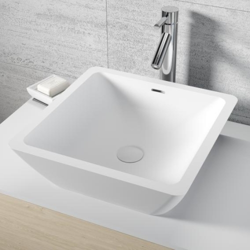 Riho Avella Solid Surface 42x42 cm pultra ültethető mosdó (F7AN6042421110) W016001105