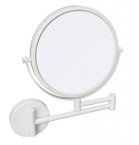 Sapho BEMETA WHITE Kozmetikai tükör, 230x310x450mm, átm:190mm 112201514 (XW001)