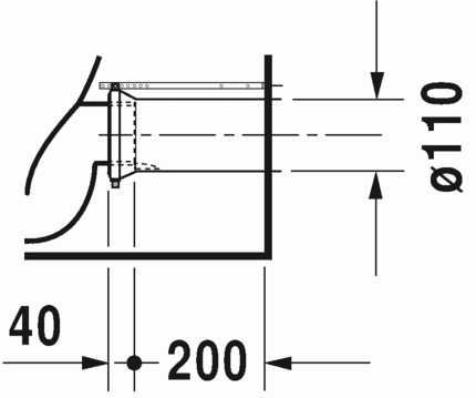 Duravit Viu rimless monoblokkos wc csésze (tartály nélkül) 219109 (2191090000)