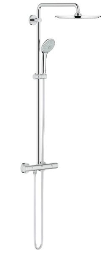 Grohe Euphoria XXL System 310 zuhanyrendszer termosztátos csapteleppel matt nikkel 26075EN0