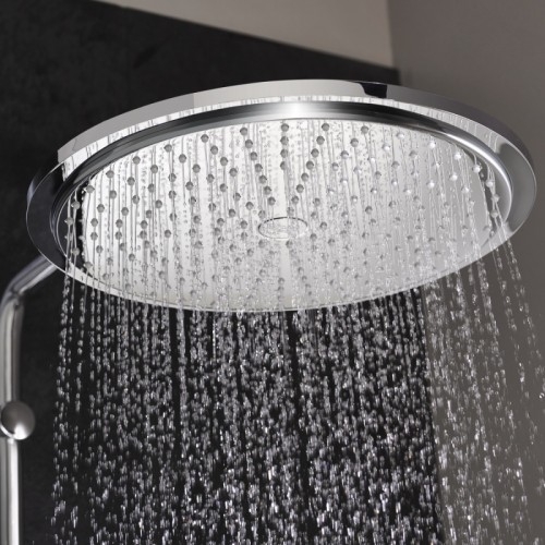 Grohe Euphoria XXL System 310 zuhanyrendszer termosztátos csapteleppel matt nikkel 26075EN0