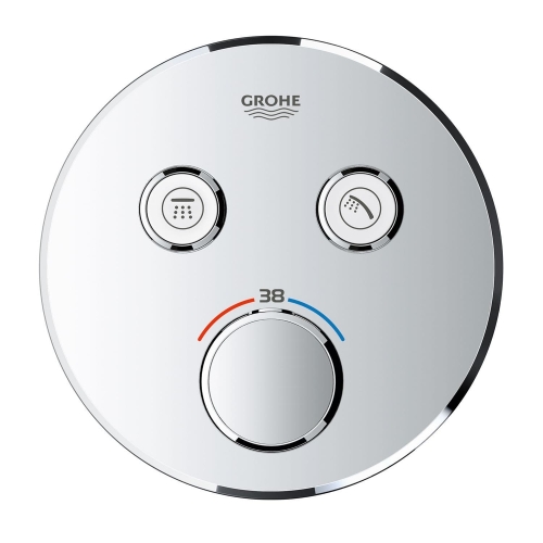 GROHE Grohtherm SmartControl termosztátos színkészlet, matt nikkel 29119EN0