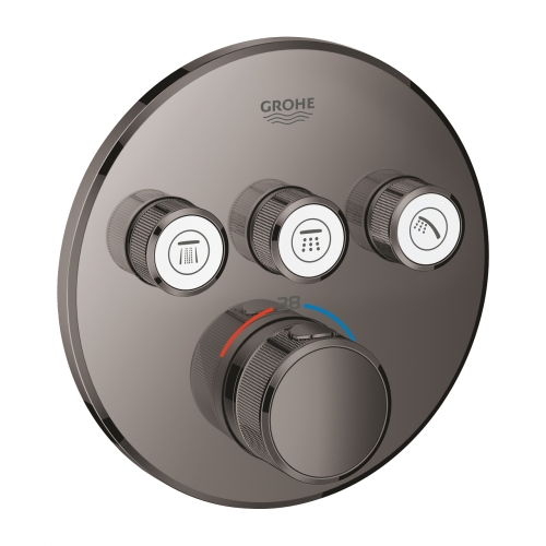 GROHE Grohtherm SmartControl termosztátos színkészlet, hard grafit 29121A00