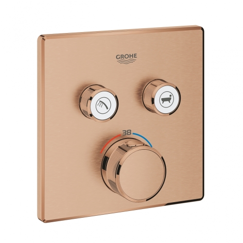 GROHE Grohtherm SmartControl termosztátos színkészlet, matt warm sunset 29124DL0