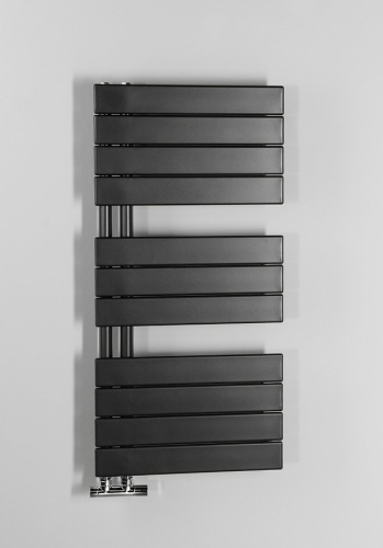 AQUALINE MILI fürdőszobai radiátor, 450x934mm, 381W, antracit DC605T