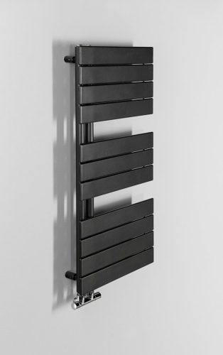 AQUALINE MILI fürdőszobai radiátor, 450x934mm, 381W, antracit DC605T