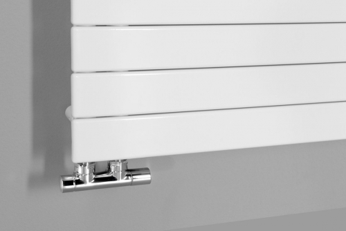 AQUALINE MILI fürdőszobai radiátor, 600x1222mm, 632W, fehér DC620T