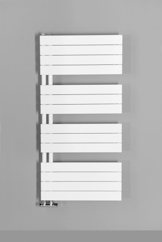 AQUALINE MILI fürdőszobai radiátor, 600x1222mm, 632W, fehér DC620T
