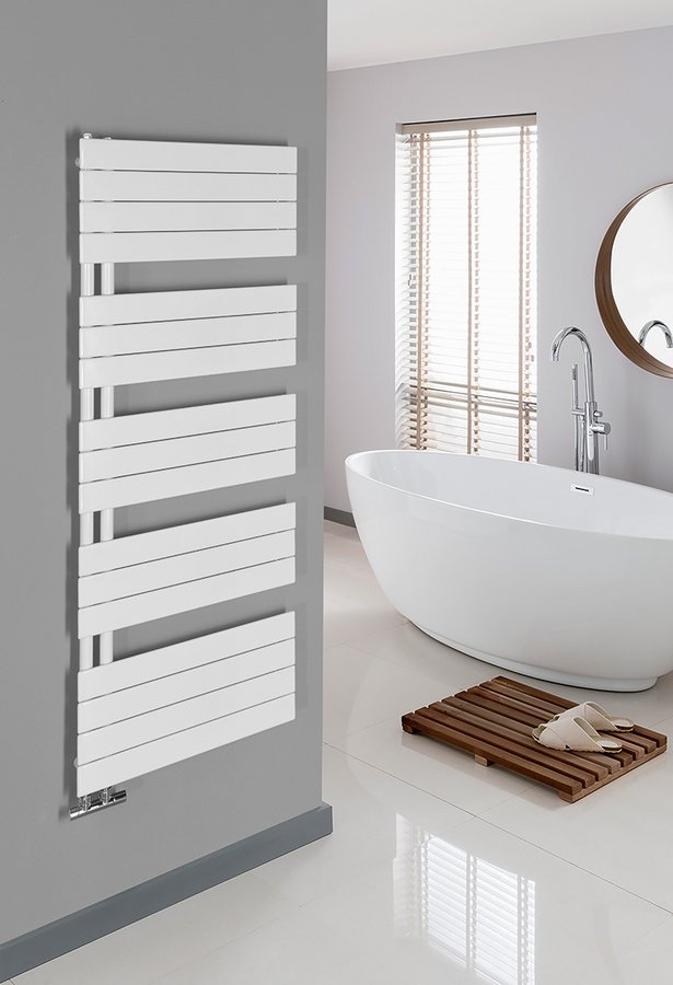 AQUALINE MILI fürdőszobai radiátor, 600x1510mm, 775W, fehér DC640T