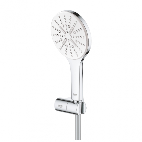 Grohe Rainshower SmartActive 130 Falitartós zuhanygarnitúra, 3 féle vízsugaras kézizuhannyal 26580LS0