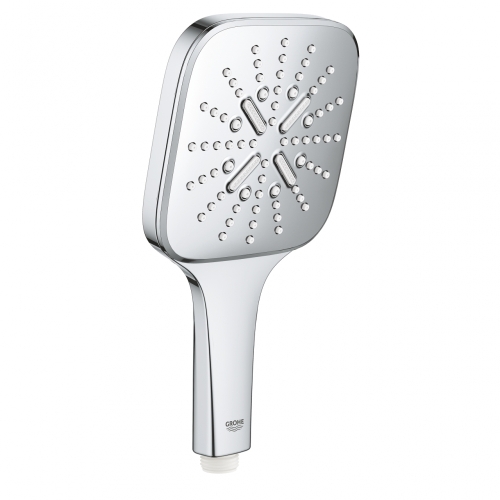 GROHE Rainshower SmartActive 130 Cube Kézizuhany, 3 féle vízsugárral 9,5 l, króm 26582000