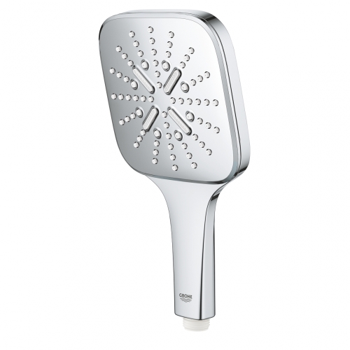 GROHE Rainshower SmartActive 130 Cube Kézizuhany, 3 féle vízsugárral 9,5 l, króm 26582000