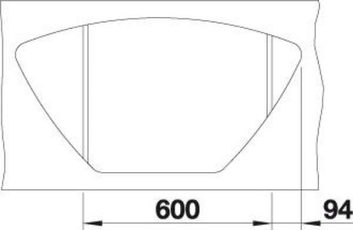 BLANCO CLASSIC 9 E Silgranit mosogató, fehér 521340