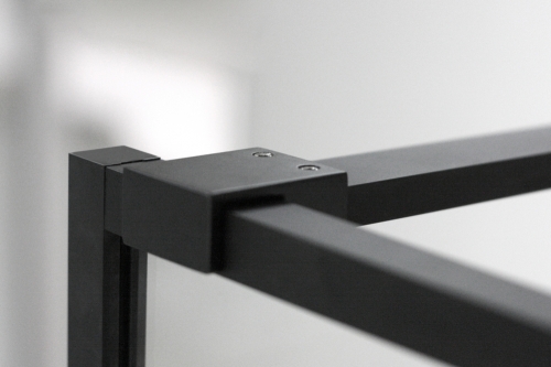 Roltechnik Walk In Line Philly Loft Horizon 1000 zuhanyfal (black elox, transparent, PLH10020NPE)