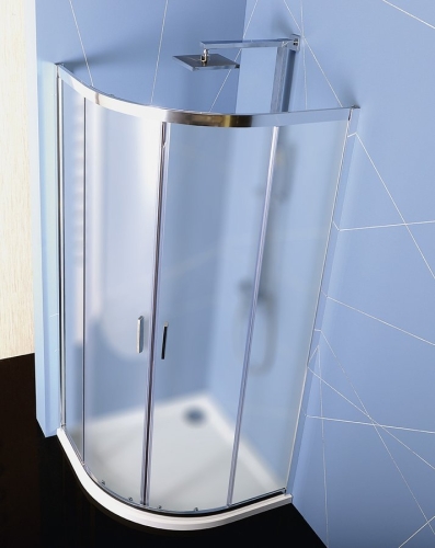 POLYSAN EASY LINE íves zuhanykabin, 900x900mm, BRICK üveg EL2638