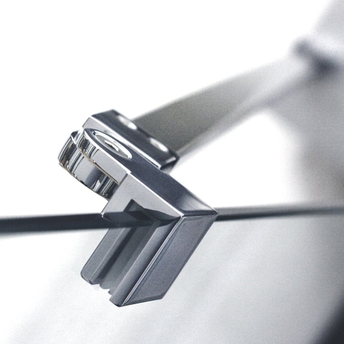Roltechnik Elegant Neo Line GDO1N/1100 egyszárnyas nyíló zuhanyajtó két fal közé (brillant, transparent, 188-11000000-00-02)