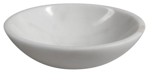 Sapho BLOK 40 cm kőmosdó, fehér márvány 2401-34
