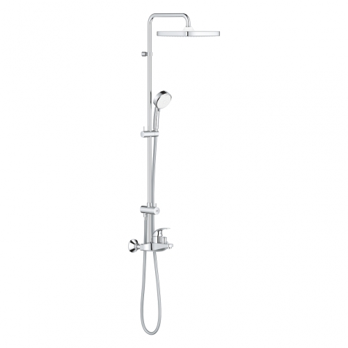 Grohe Tempesta Cosmopolitan System 250 Cube Zuhanyrendszer egykaros kádtöltővel, falra szereléshez 26693000