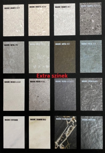 Zenon Smart Slate zuhanytálca 100x130 cm, alapszínek (több színből választható)