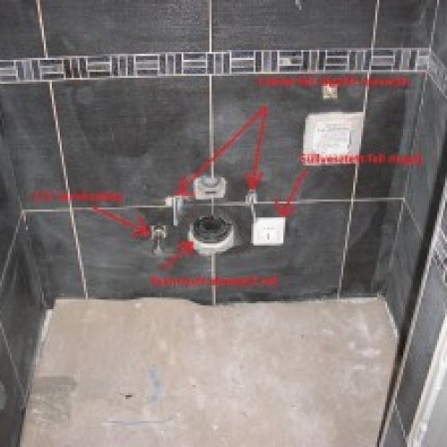 Closette Fali wc csésze Elektromos bidé funkciós wc ülőkékhez LTR50