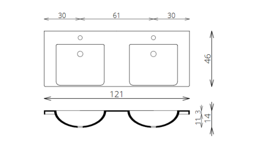 Tboss Noto 120 fürdőszobabútor (több színben)