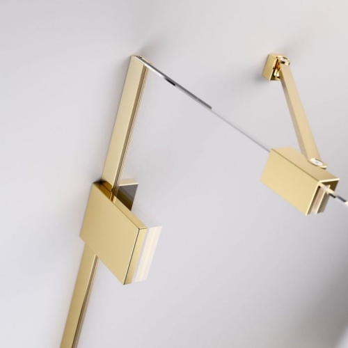 Radaway Essenza Pro Gold DWJ 110 J zuhanyajtó, arany színű zsanér 10099110-09-01R