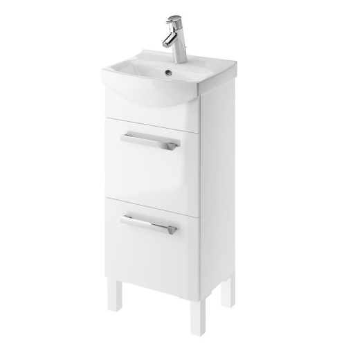 Cersanit Melar szekrény Cersania 40 mosdóhoz, fehér S614-001