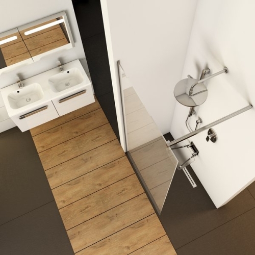 Ravak Walk-In Wall 130 cm-es zuhanyfal GW9WJ0C00Z1
