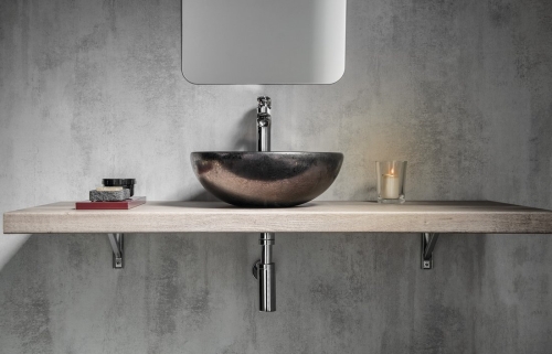 Sapho ATTILA 43 cm kerámiamosdó, metál DK010