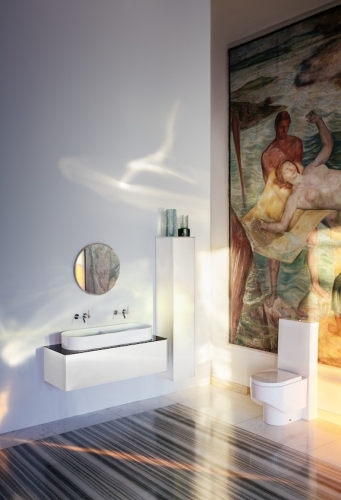 Laufen Sonar rimless álló wc LCC felülettel H8233414000001