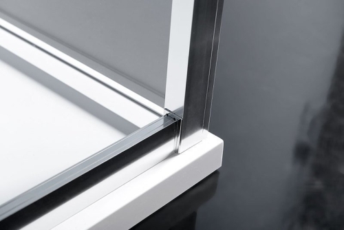 POLYSAN EASY LINE zuhanyajtó oldalfallal, 1400x900mm, transzparent üveg EL1415EL3315