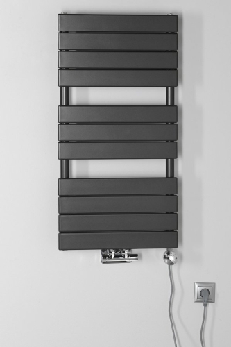 Aqualine BONDI fürdőszobai radiátor, 450x934mm, antracit DC405T