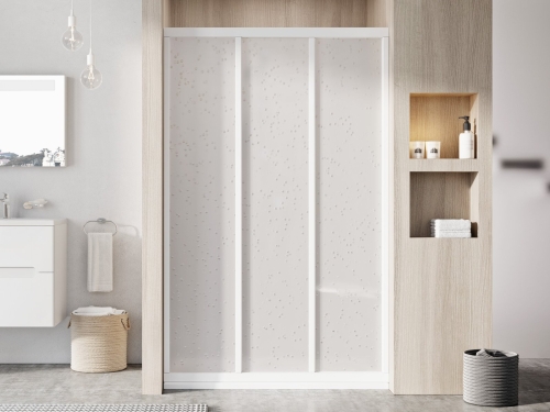 Ravak Supernova zuhanyajtó ASDP3-90 fehér+Pearl polisztirén 00V701R211