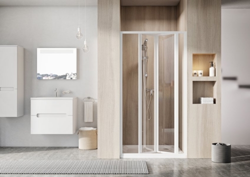 Ravak Supernova zuhanyajtó SDZ3-80 fehér+Pearl polisztirén 02V401O211