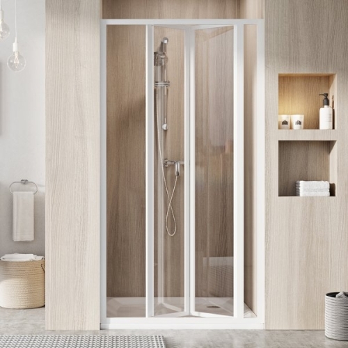 Ravak Supernova zuhanyajtó SDZ3-80 fehér+Pearl polisztirén 02V401O211