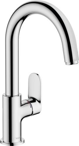 Hansgrohe Vernis Blend Egykaros mosdócsaptelep elforgatható kifolyóval és automata lefolyógarnitúrával 71554000