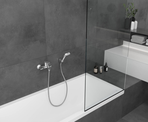 Hansgrohe Vernis Blend zuhanytartó szett Vario EcoSmart, 160 cm-es zuhanytömlővel 26278000